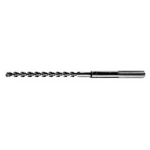 Milwaukee® 48-20-3902 2-Cutter Rotary Hammer Drill Bit, 1/2 in Drill Bit, 1/2 in SDS Max® Shank, 8 in D Cutting, Carbide Cutting Edge, 13 in OAL