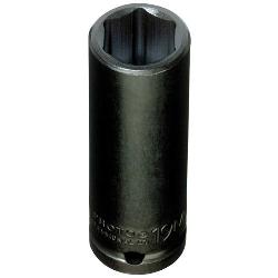 Proto® TorquePlus™ J7324M Deep Length Socket, Metric, 1/2 in Square Drive, 24 mm