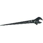 Klein® 3239 Adjustable Construction Wrench, 1-1/2 in Spud Handle Wrench, Black Oxide, 16 in OAL, Alloy Steel