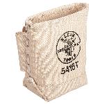 Klein® 5416T Tunnel Loop Bull Pin/Bolt Bag, Canvas, Natural