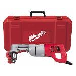 Milwaukee® 3107-6 Grounded Right Angle Drill Kit, 1/2 in Keyed Chuck, 120 VAC, 500 rpm Speed, 16-3/4 in OAL