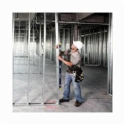 Irwin® 1794109 1500 Heavy Duty Non-Magnetic Standard I-Beam Level, 72 in L, 3 Vials, Aluminum, (1) Level/(2) Plumb Vial Position, 0.058 deg Accuracy