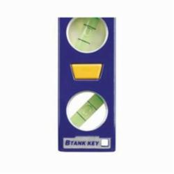Irwin® 1794153 250 Series Magnetic Standard Torpedo Level, 9 in L, 4 Vials, Aluminum, (1) 22.5 deg/(1) 45 deg/(1) Level/(1) Plumb Vial Position, 0.029 deg Accuracy