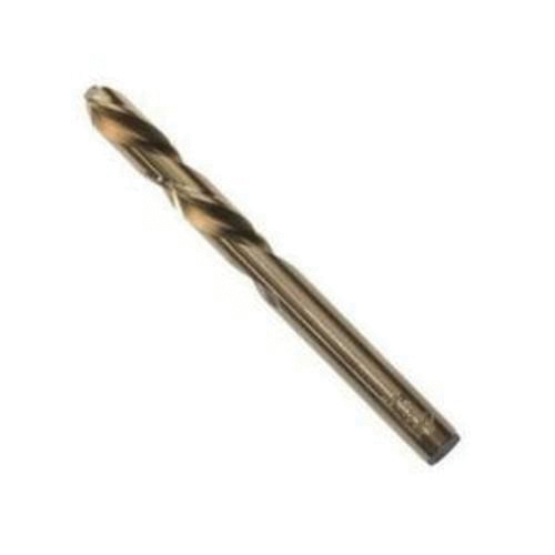 Irwin® 30505ZR Fractional Mechanics Length Drill Bit, 5/64 in Drill - Fraction, 0.0781 in Drill - Decimal Inch, Cobalt 8/M42 HSS, Gold Oxide