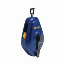Irwin® Strait-Line® 1932874 Speedline™ Chalk Line Reel, 100 ft L Line Abrasion Resistant Polyester Line, 8 oz Chalk, Wide Door, Robust Handle