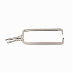 Irwin® Vise-Grip® 17 6R® Regular Locking C-Clamp With Regular Tip, Nickel Plated, 1-1/2 in D Throat, 2-1/8 in Jaw Opening, 6 in L Jaw, Heat Treated Alloy Steel