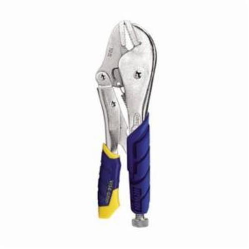 Irwin® Vise-Grip® Fast Release™ 1T 10R® 1-Handed Lever Locking Plier, 1-3/4 in, 1-15/64 in L x 5/8 in W x 7/16 in THK Straight Heat Treated Alloy Steel Jaw