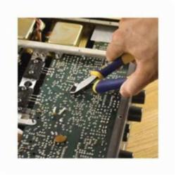 Irwin® Vise-Grip® 2078925 Miniature Diagonal Cutter Plier With Spring, 17/32 in L x 9/16 in W x 11/32 in THK Oval Nickel Chromium Steel Jaw, 4-1/2 in OAL, Flush Cut