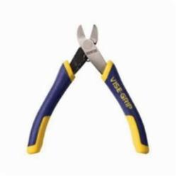 Irwin® Vise-Grip® 2078925 Miniature Diagonal Cutter Plier With Spring, 17/32 in L x 9/16 in W x 11/32 in THK Oval Nickel Chromium Steel Jaw, 4-1/2 in OAL, Flush Cut