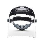 JACKSON SAFETY® 14260 F4XP Premium High Impact Headgear, Black, ABS/Nylon, For Use With Face Shield, Ratchet Adjustment