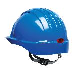 JSP® 280-EV6121-50 Evolution® 6121 Non-Vented Standard Brim Hard Hat, 6-5/8 Fits Mini Hat, 8 Fits Max Hat, HDPE, 6-Point Polyethylene Suspension, ANSI Electrical Class Rating: Class E, ANSI Impact Rating: Type I, Slip Ratchet Adjustment