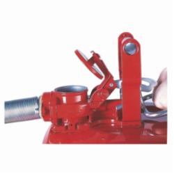 Justrite® Accuflow™ 7210120 AccuFlow™ Type II Safety Can, 1 gal Capacity, 9-1/2 in Dia x 10-1/2 in H, Galvanized Steel, Red