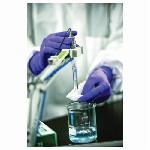 Kimberly-Clark* 50603 Disposable Gloves, L, Nitrile™ Polymer, Purple, 12 in L, Non-Powdered, Textured, 4.7 mil THK, Application Type: Exam/Medical Grade, Ambidextrous Hand