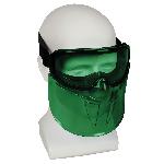 KleenGuard™ 18633 V90 The Shield Indirect Vent Safety Goggles, Anti-Fog/Anti-Scratch/Impact-Resistant IRUV Shade 5.0 Polycarbonate Lens, Yes % UV Protection, Polyester/Rubber Weave Strap, ANSI Z87.1+