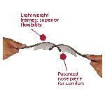 KleenGuard™ 19644 V30 Nemesis® Lightweight Safety Glasses With Neck Cord, Anti-Scratch, Copper Lens, Wrap Around Frame, Camouflage, Nylon Frame, Polycarbonate Lens, ANSI Z87.1-2010, CSA Certified