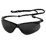 KleenGuard™ 22516 V60 Nemesis* RX™ Bi-Focal Lens Reader Safety Glasses With Neck Cord, +1.5 Diopter, Smoke Lens, Black, Nylon Frame, Polycarbonate Lens, Yes UV Protection, ANSI/ISEA Z87.1+2010, CSA Certified, TAA Compliant