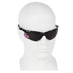 KleenGuard™ 22516 V60 Nemesis* RX™ Bi-Focal Lens Reader Safety Glasses With Neck Cord, +1.5 Diopter, Smoke Lens, Black, Nylon Frame, Polycarbonate Lens, Yes UV Protection, ANSI/ISEA Z87.1+2010, CSA Certified, TAA Compliant