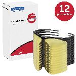 KleenGuard™ 25659 V30 Nemesis® Lightweight Safety Glasses With Neck Cord, Anti-Scratch, Amber Lens, Wrap Around Frame, Black, Nylon Frame, Polycarbonate Lens, ANSI Z87.1-2010, CSA Certified