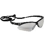 KleenGuard™ 25685 V30 Nemesis® Lightweight Safety Glasses With Neck Cord, Anti-Scratch, Indoor/Outdoor Lens, Wrap Around Frame, Black, Nylon Frame, Polycarbonate Lens, ANSI Z87.1-2010, CSA Certified