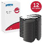 KleenGuard™ 25688 V30 Nemesis® Lightweight Safety Glasses With Neck Cord, Anti-Scratch, Smoke Mirror Lens, Wrap Around Frame, Black, Nylon Frame, Polycarbonate Lens, ANSI Z87.1-2010, CSA Certified