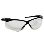 KleenGuard™ 28618 V60 Nemesis* RX™ Bi-Focal Lens Reader Safety Glasses With Neck Cord, +1 Diopter, Clear Lens, Black, Nylon Frame, Polycarbonate Lens, Yes UV Protection, ANSI/ISEA Z87.1+2010, CSA Certified, TAA Compliant
