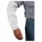 KleenGuard™ 44480 A40 Breathable Liquid and Particle Protection Disposable Sleeves, Universal, 18 in L, White, Microporous Film Laminate