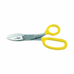 Klein® 22002 Industrial High Leverage Utility Shear, 2 in L of Cut, 8-1/2 in OAL, Sharp Tip, Serrated Edge, Metal Blade, Right Hand