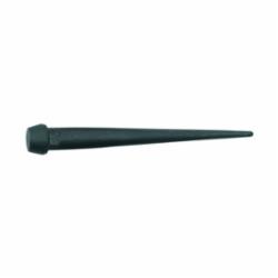 Klein® 3256 Broad Head Tapered Bull Pin, 1/4 in Heat Treated Tip, 10 in OAL, Alloy Steel Tip