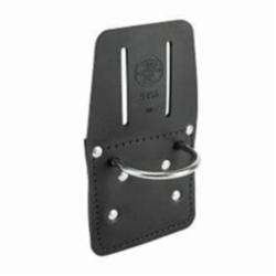 Klein® 5456 Hammer Holder, 2-1/2 in H x 7-7/8 in W, Leather, Black