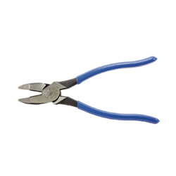 Klein® D2000-9NE Heavy Duty Lineman's Plier, 1-19/32 in L x 1-1/4 in W x 5/8 in THK Steel Jaw, Crosshatch Knurled Jaw Surface, 9.33 in OAL