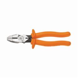 Klein® D213-9NE-INS New England Nose Cutting Plier, 1-3/8 in Nominal, 1.594 in L x 1.313 in W x 5/8 in THK Jaw Steel Jaw Knurled Jaw, 9.68 in OAL, ASTM Specified