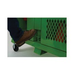 KNAACK® Safety Kage™ 139-SK Safety Cabinet, 60 in L x 30 in W x 60 in H, Steel, Green