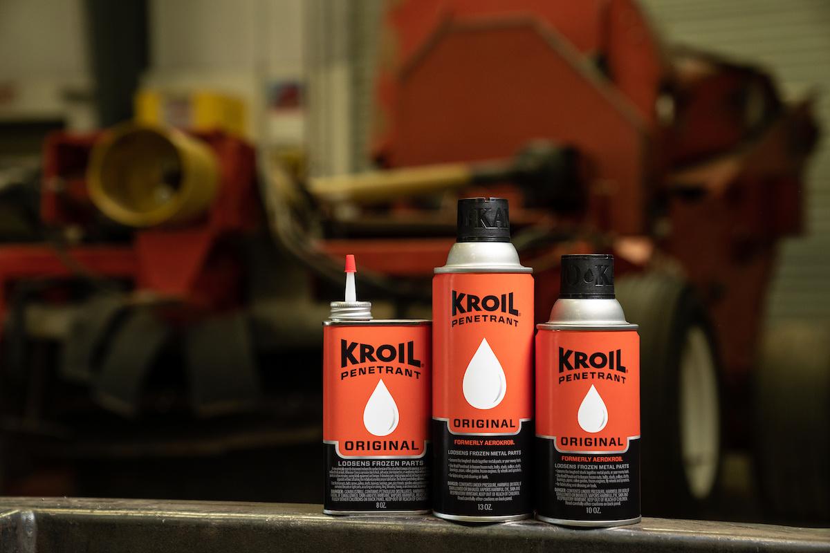 Kroil® KS102 Aerokroil Penetrant, 10 oz Container Aerosol Can Container, Liquid Form, Red, Specific Gravity: 0.864 at 68 deg F