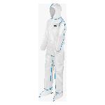 Lakeland® C2B414-2X Protective Coverall With Attached Hood and Boots, 2XL, White, ChemMax® 2 (Spunbond Non-Woven), 52 to 54 in Chest, 29 in L Inseam