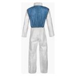 Lakeland Fire + Safety® COL412-LG Disposable Coverall, L, White, MicroMax® NS Cool Suit, 48 to 50 in Chest, 29 in L Inseam