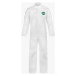 Lakeland Fire + Safety® COL412-LG Disposable Coverall, L, White, MicroMax® NS Cool Suit, 48 to 50 in Chest, 29 in L Inseam