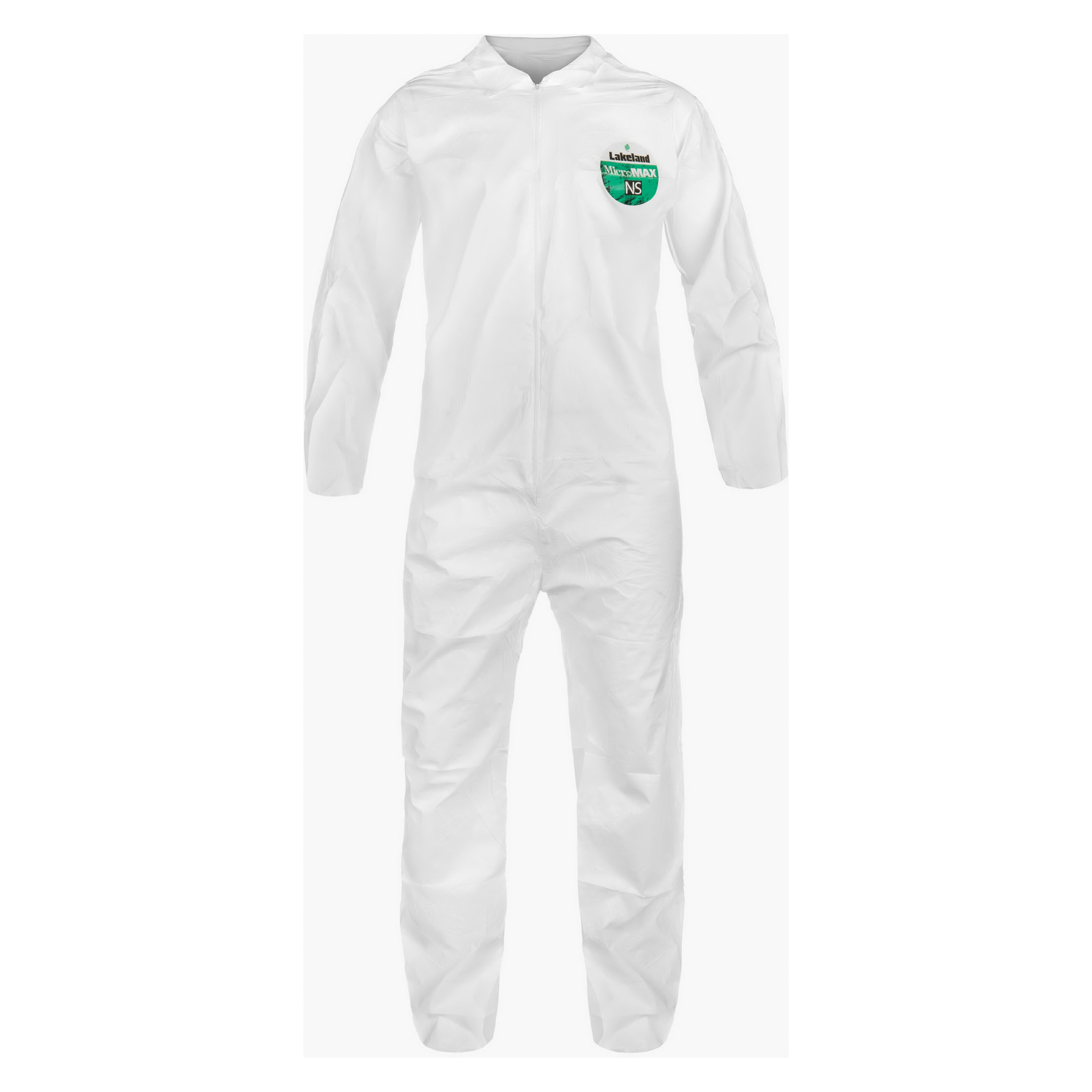 Lakeland® CTL412-3X Disposable Coverall, 3XL, White, MicroMax® NS, 56 to 58 in Chest, 29 in L Inseam