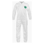 Lakeland® CTL412-2X CTL412 Disposable Coverall, 2XL, White, MicroMax® NS, 52 to 54 in Chest, 29 in L Inseam