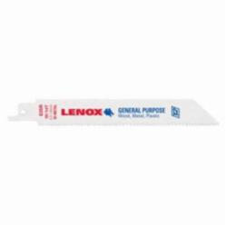 Lenox® 22753OSB810R General Purpose Reciprocating Saw Blade, 8 in L x 3/4 in W, 10 TPI, Cobalt Body, Universal/Toothed Edge Tang