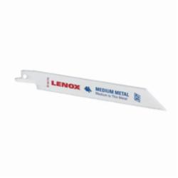 Lenox® 22755OSB156R Shatter-Resistant Reciprocating Saw Blade, 12 in L x 3/4 in W, 6 TPI, Flexible Steel Body, Universal/Toothed Edge Tang