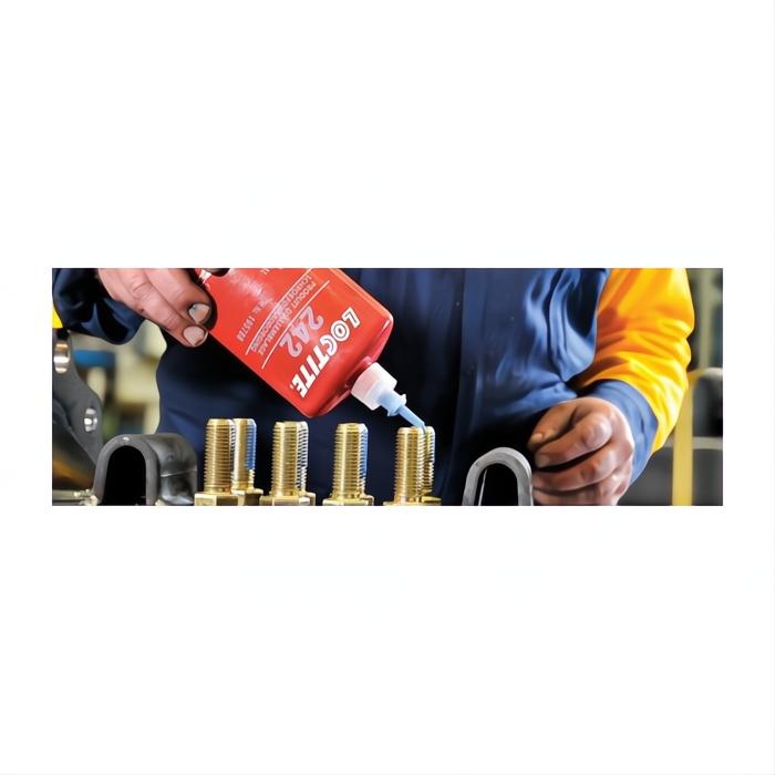 Loctite® 135356 242® Removable Medium Strength Threadlocker, 250 mL Bottle, Liquid Form, Blue