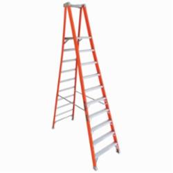 Louisville® FXP1710 FXP1700 Extra Heavy Duty Non-Conductive Professional Platform Stepladder, 10 ft Ladder, 300 lb Load, 9 ft 6 in x 14-1/2 in x 17 in Platform, A14.5, Type IA, Fiberglass