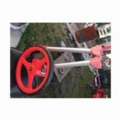 Crescent® PSMW48N Pro Series Contractor Measuring Wheel, 9999.9 ft Measuring, 12-1/2 in Dia Wheel, Collapsible Handle