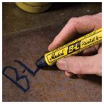 Markal® 080725 B-L® Paintstik® Solid Paint Marker, 11/16 in Round Tip, Blue