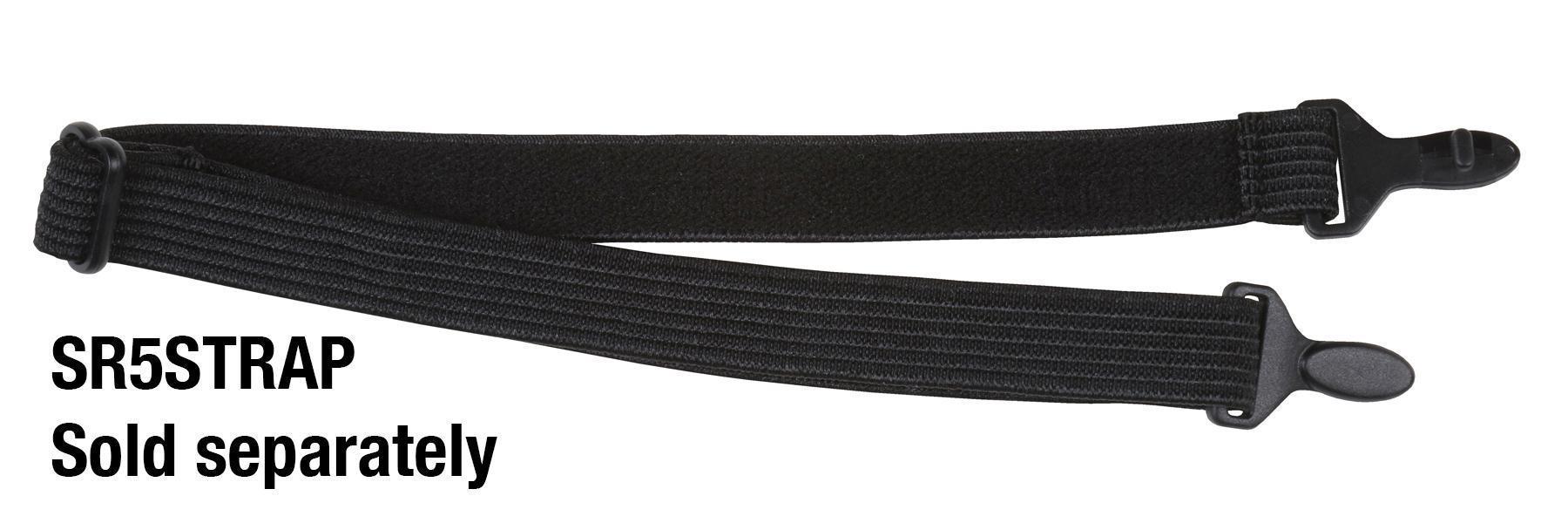 MCR Safety SR520PF Swagger® SR5 Dual Lens Safety Glasses, MAX6 Anti-Fog, Clear Lens, Polycarbonate/Foam Lined Frame, ANSI Z87+