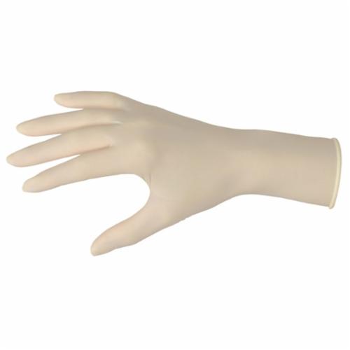 MCR Safety 5060XL SensaGuard™ 5060 Non-Sterile Disposable Gloves, XL, Latex, Natural White, 9.8 in L, Powdered, Smooth, 5 mil THK, Application Type: Food/Industrial/Economy Grade, Ambidextrous Hand