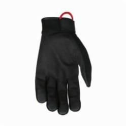 MCR Safety MB100 Premium Grade General Purpose Gloves, Leather Palmulti-Task, Leather Palm, Synthetic Leather, Black, Adjustable Closure Cuff, Resists: Abrasion and Puncture, Unlined Lining, Gunn Cut/Standard Finger/Wing Thumb