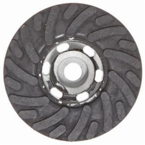 Merit® Spiralcool™ 08834195006 MP-450 Air Cooled Backup Pad, 4-1/2 in Dia Pad, Locking Nut Attachment