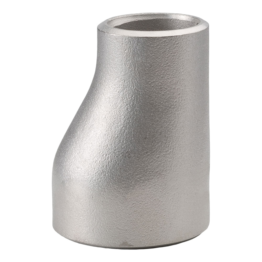 Merit Brass 01413-4032 Eccentric Reducing Coupling, 2-1/2 x 2 in Nominal, Butt Welded End Style, SCH 10S, 304/304L Stainless Steel, Import