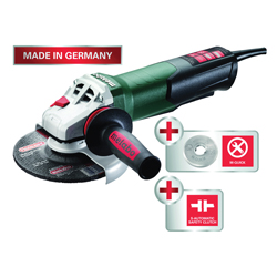 metabo® 600488420 Electric Angle Grinder, 6 in Dia Wheel, 5/8-11 UNC Arbor/Shank, 110 to 120 VAC